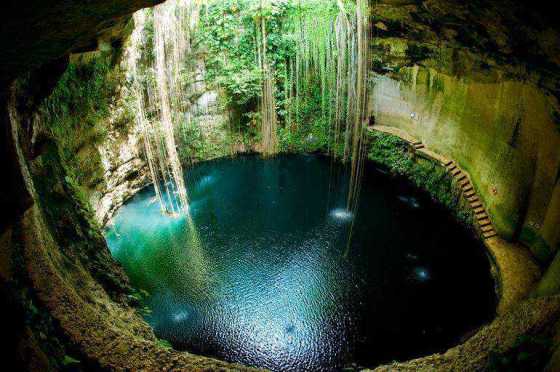 Natural-Underground-Pool-In-Yucatan-Mexico